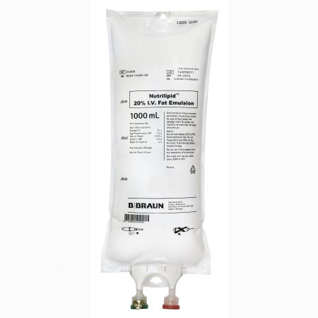 Nutrilipid Caloric Agent Fat Emulsion 20% Emulsion Pharmacy Bulk Package 1,000 mL