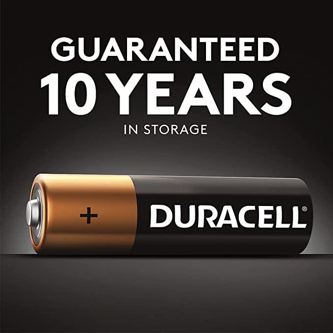 Duracell CopperTop Alkaline Batteries - long lasting, all-purpose