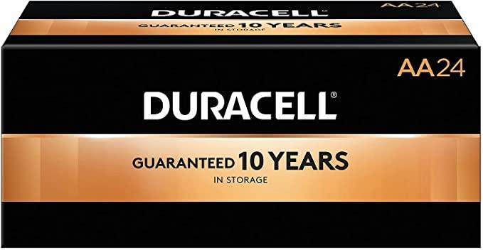 Duracell CopperTop Alkaline Batteries - long lasting, all-purpose