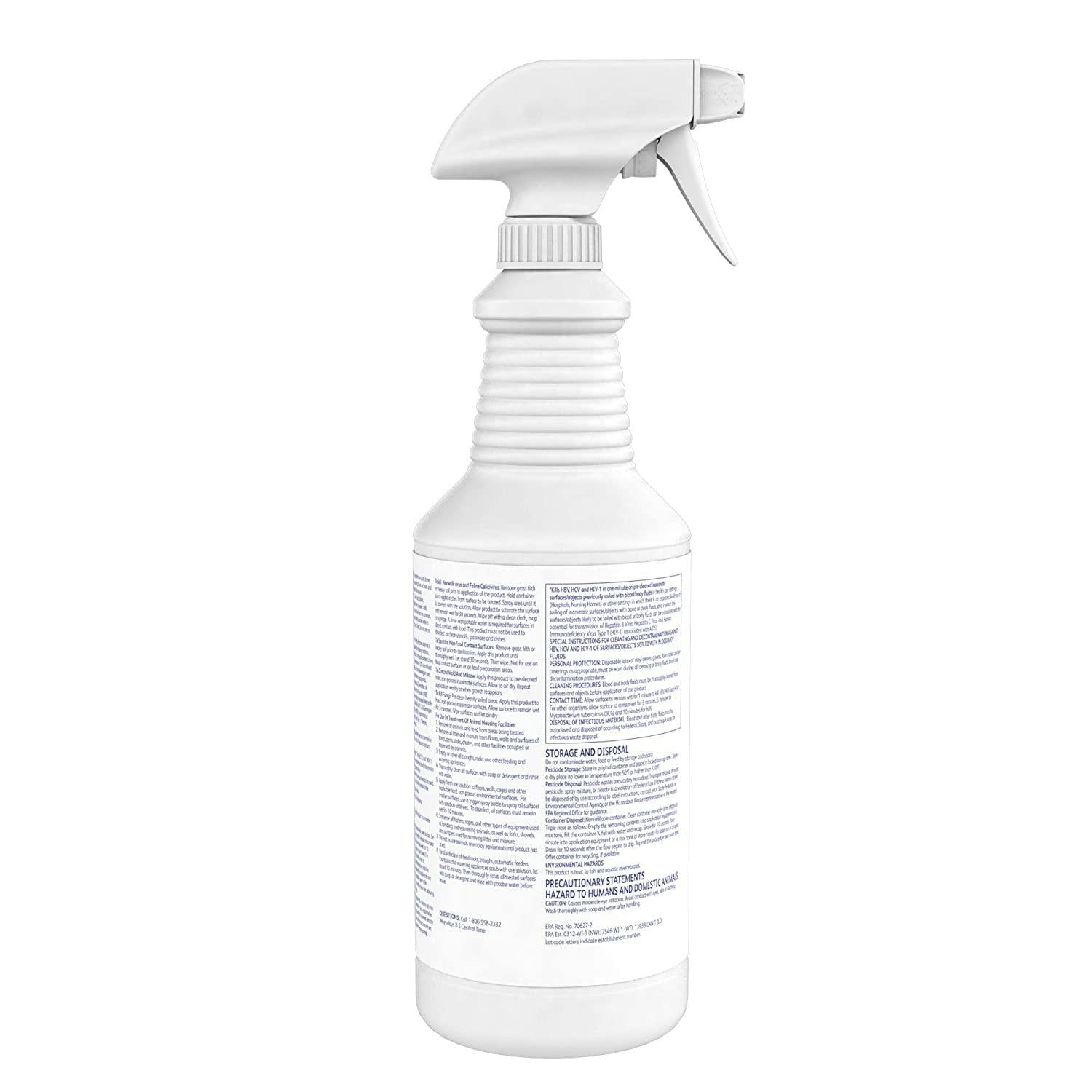 Virex Tb Hospital-Grade Disinfectant (32-Ounce, 12-Pack) (DVO 04743)