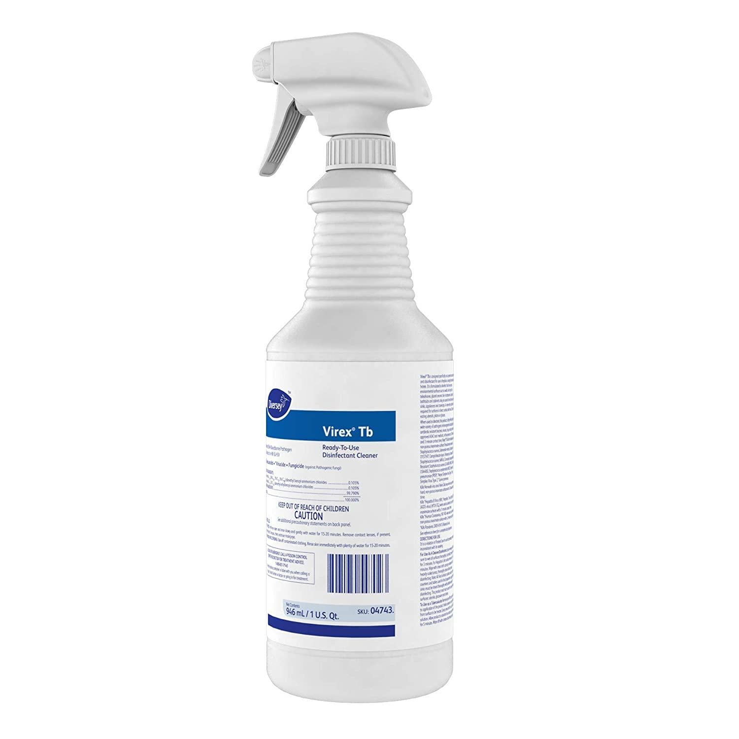 Virex Tb Hospital-Grade Disinfectant (32-Ounce, 12-Pack) (DVO 04743)