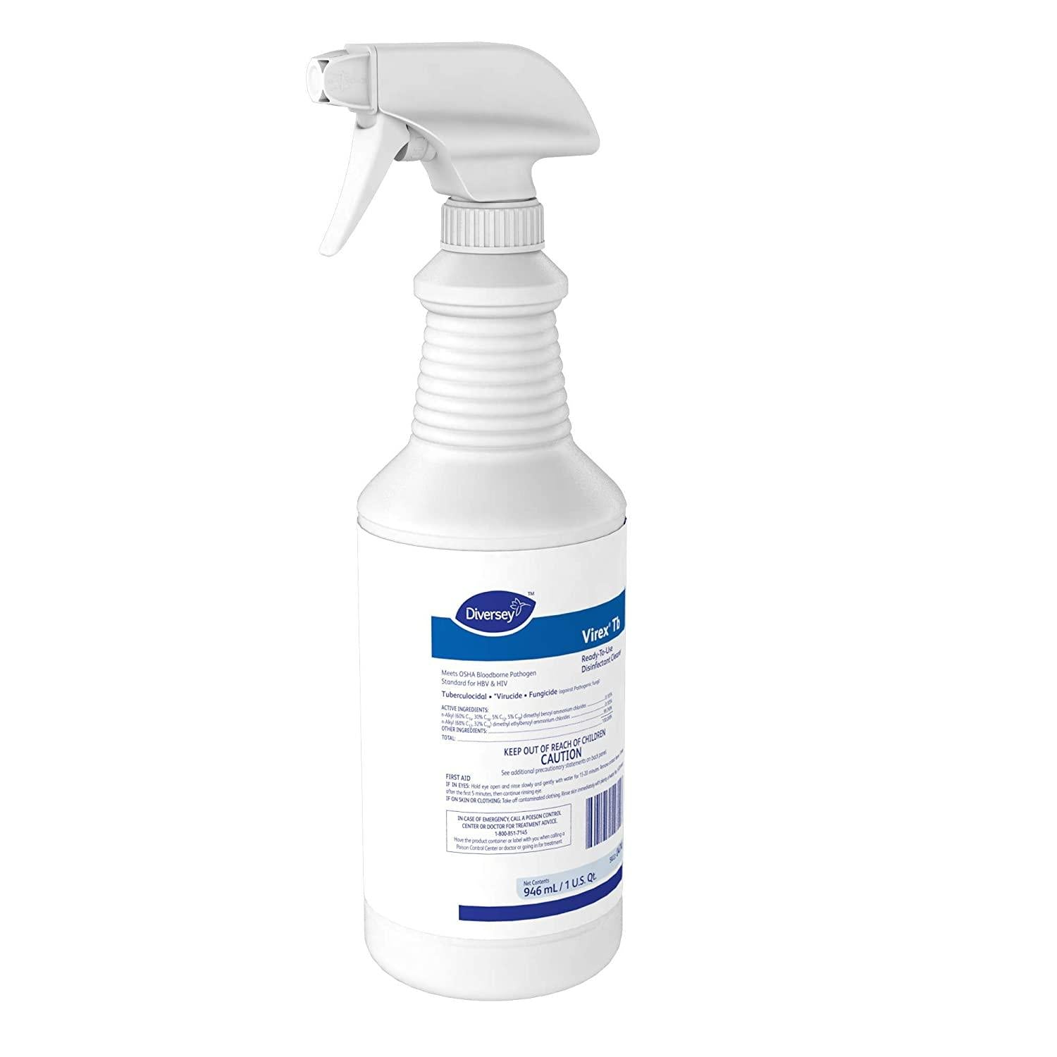 Virex Tb Hospital-Grade Disinfectant (32-Ounce, 12-Pack) (DVO 04743)