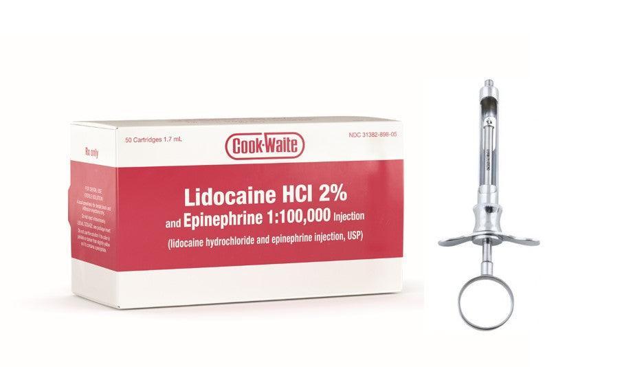 Septodont Cook-Waite Lidocaine with Syringe