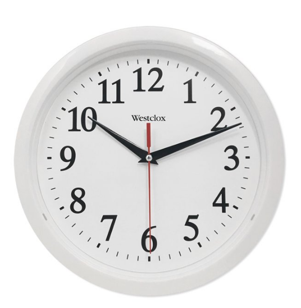 Westclox Wall Clock - White 10