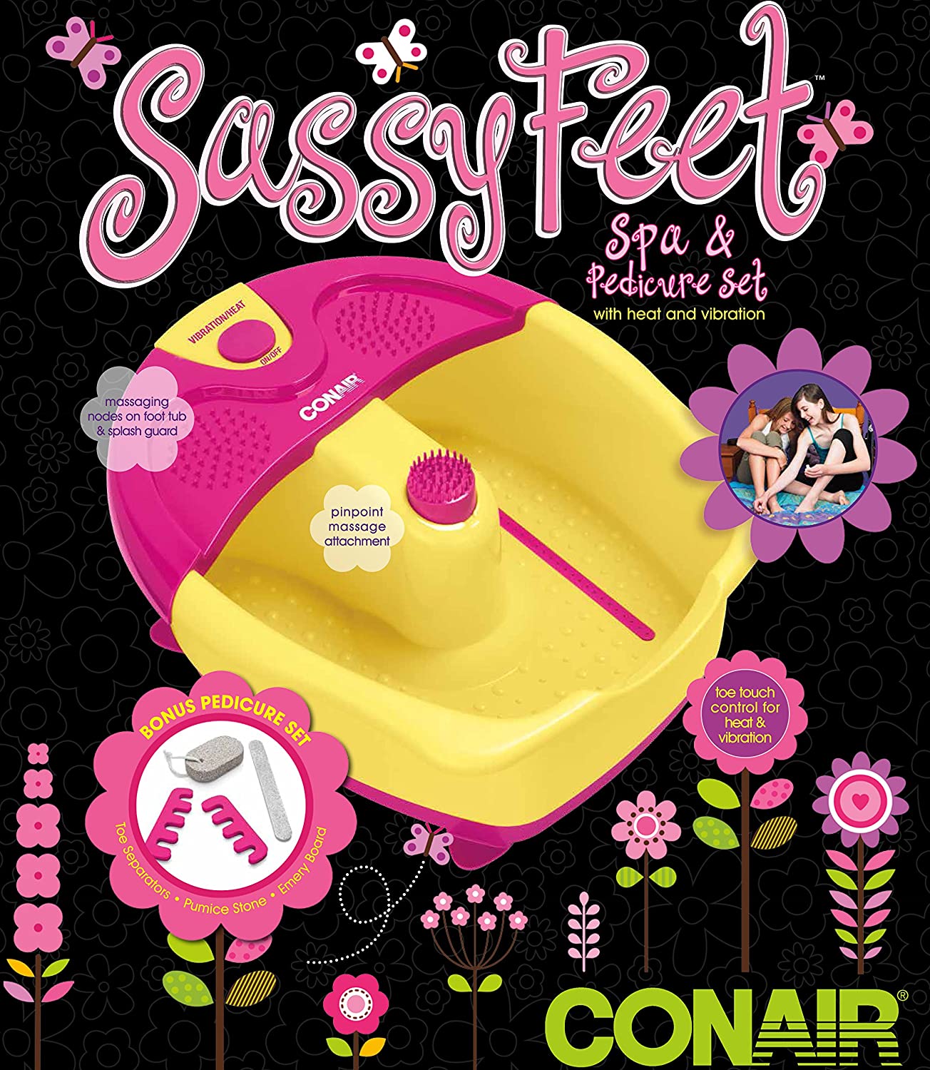 Sassy Feet Electric Spa & Pedicure Set