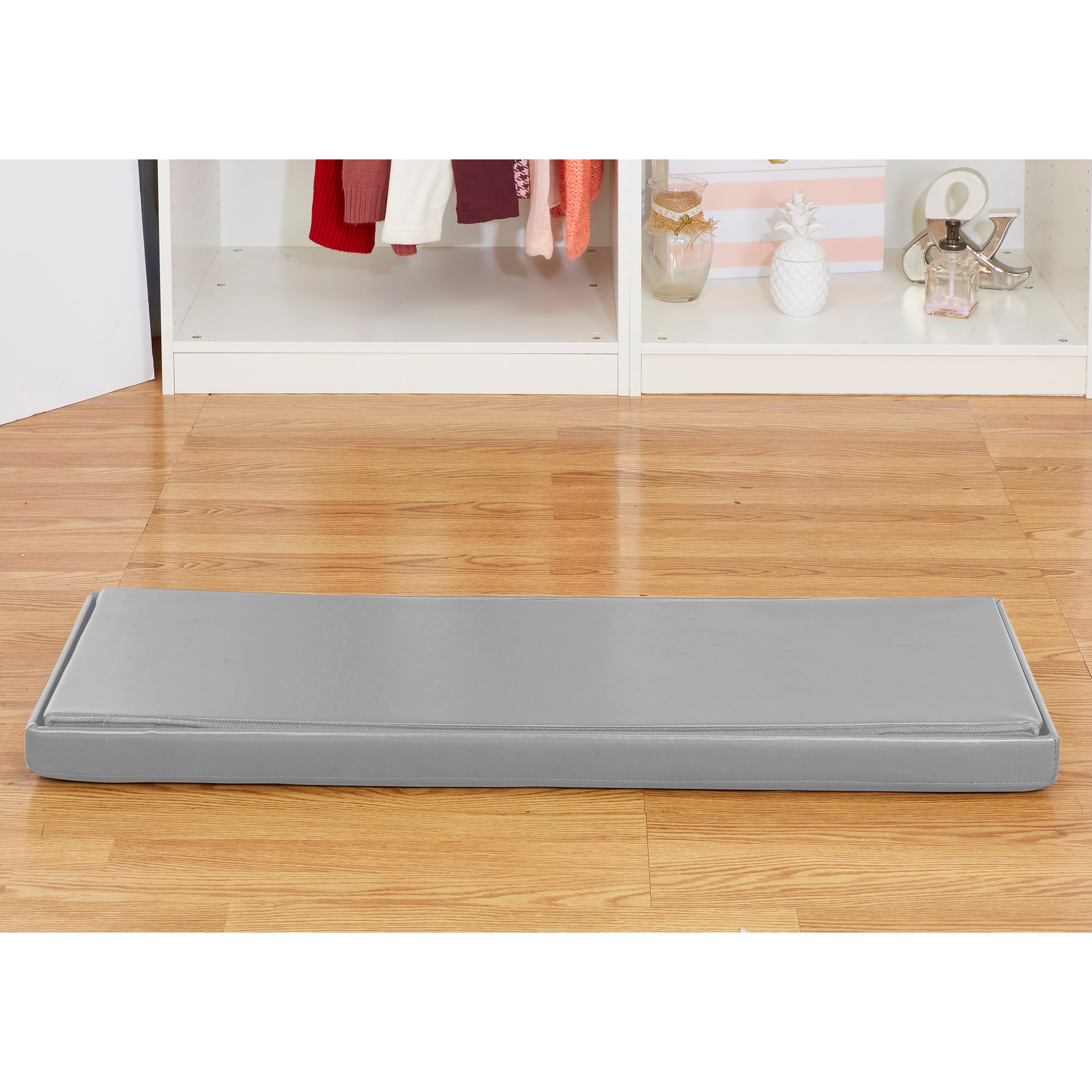 Simplify Triple Folding Ottoman-Grey