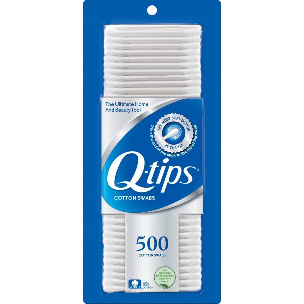 Q-Tips Cotton Swabs 500 Ct