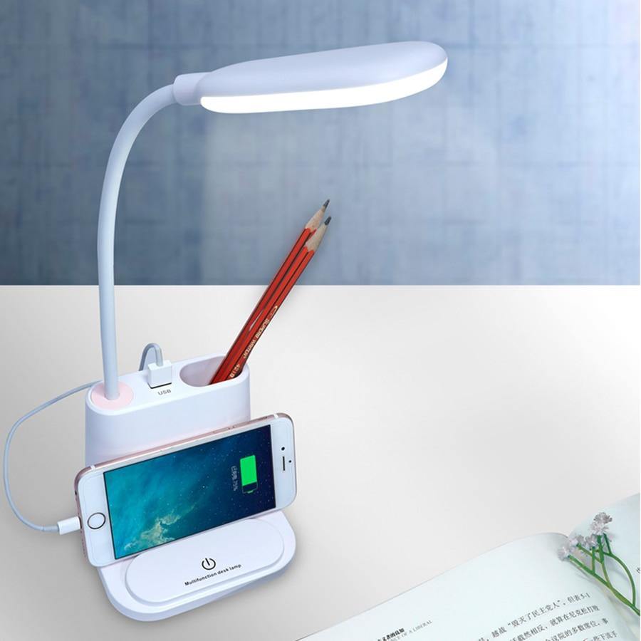 USB Rechargeable LED Desk Lamp Touch