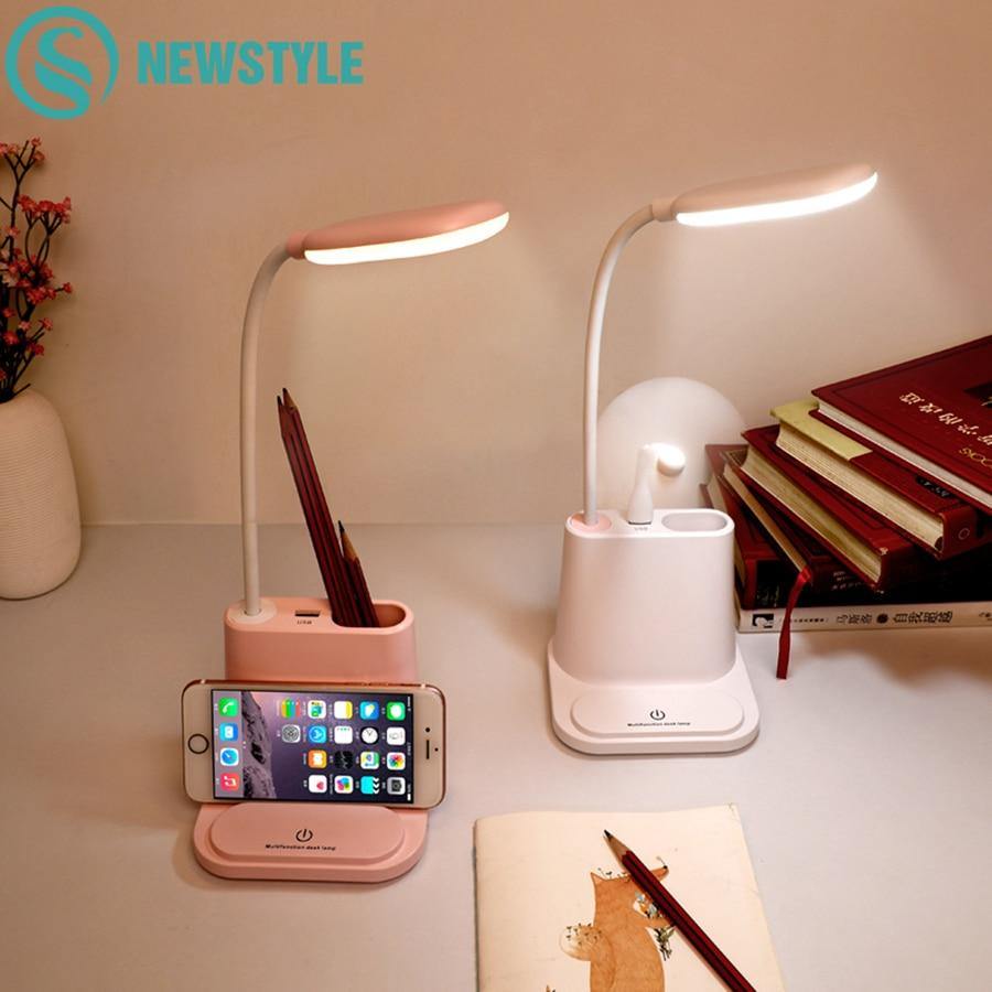 USB Rechargeable LED Desk Lamp Touch