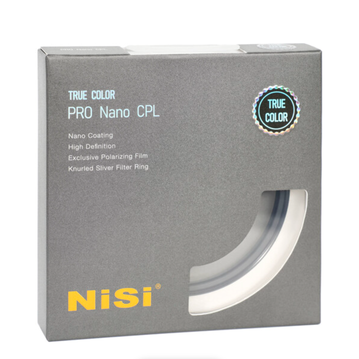 NiSi 72mm True Color Pro Nano Circular Polarizing Filter