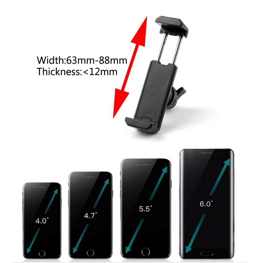 Soporte para GPS de coche para teléfono compatible con Mini Cooper gris