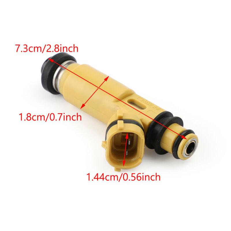 1 PCS 440Cc 4-Hole Denso Fuel Injectors 195500-4450 For 2004-2008 Mazda RX-8 Generic