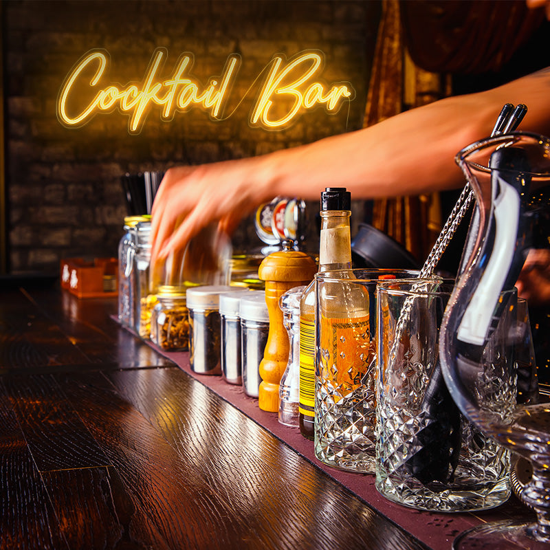 custom neon bar signs