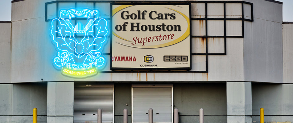 GOLF CLUB Neon lights