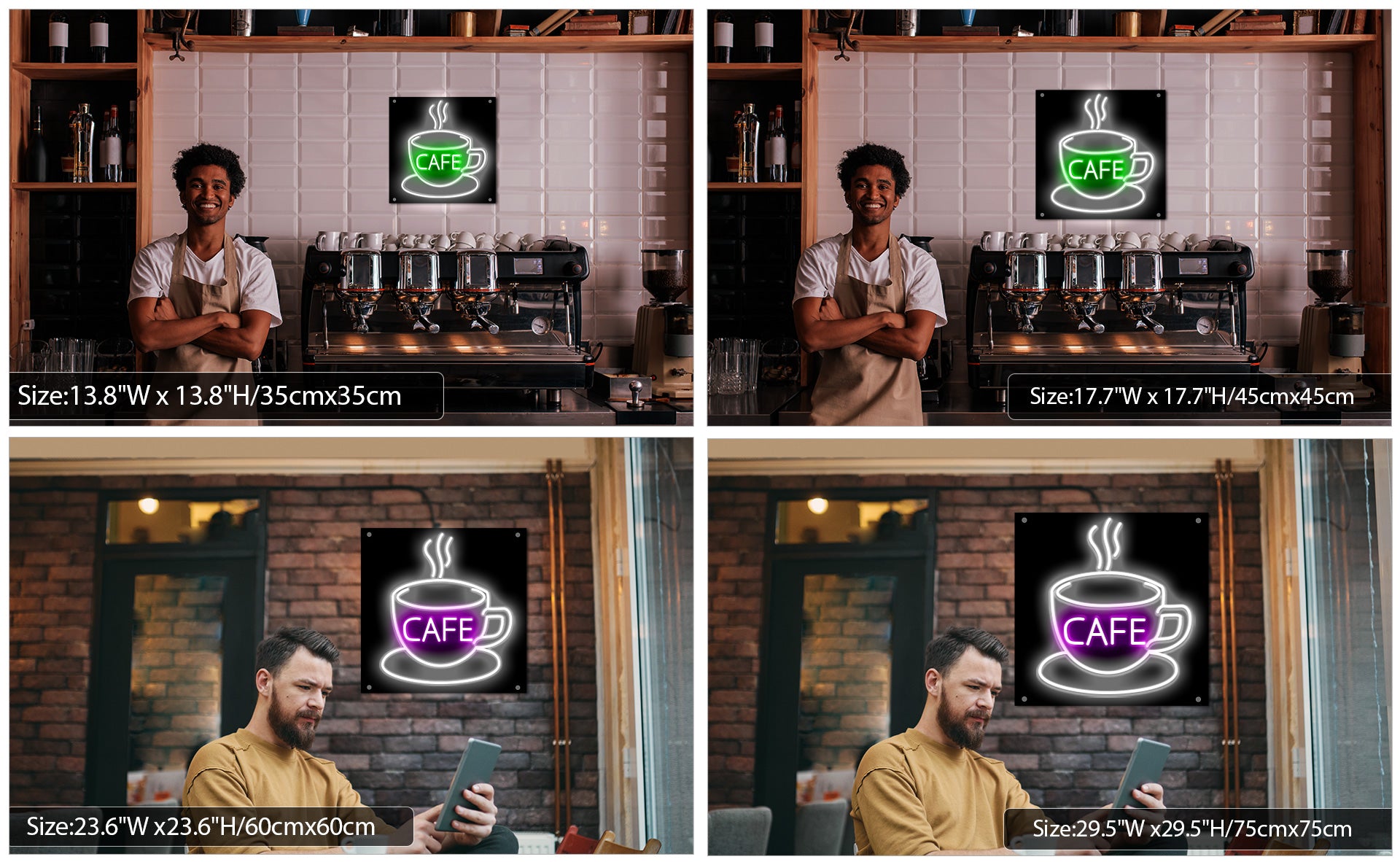 coffee cup neon light -NeonParty