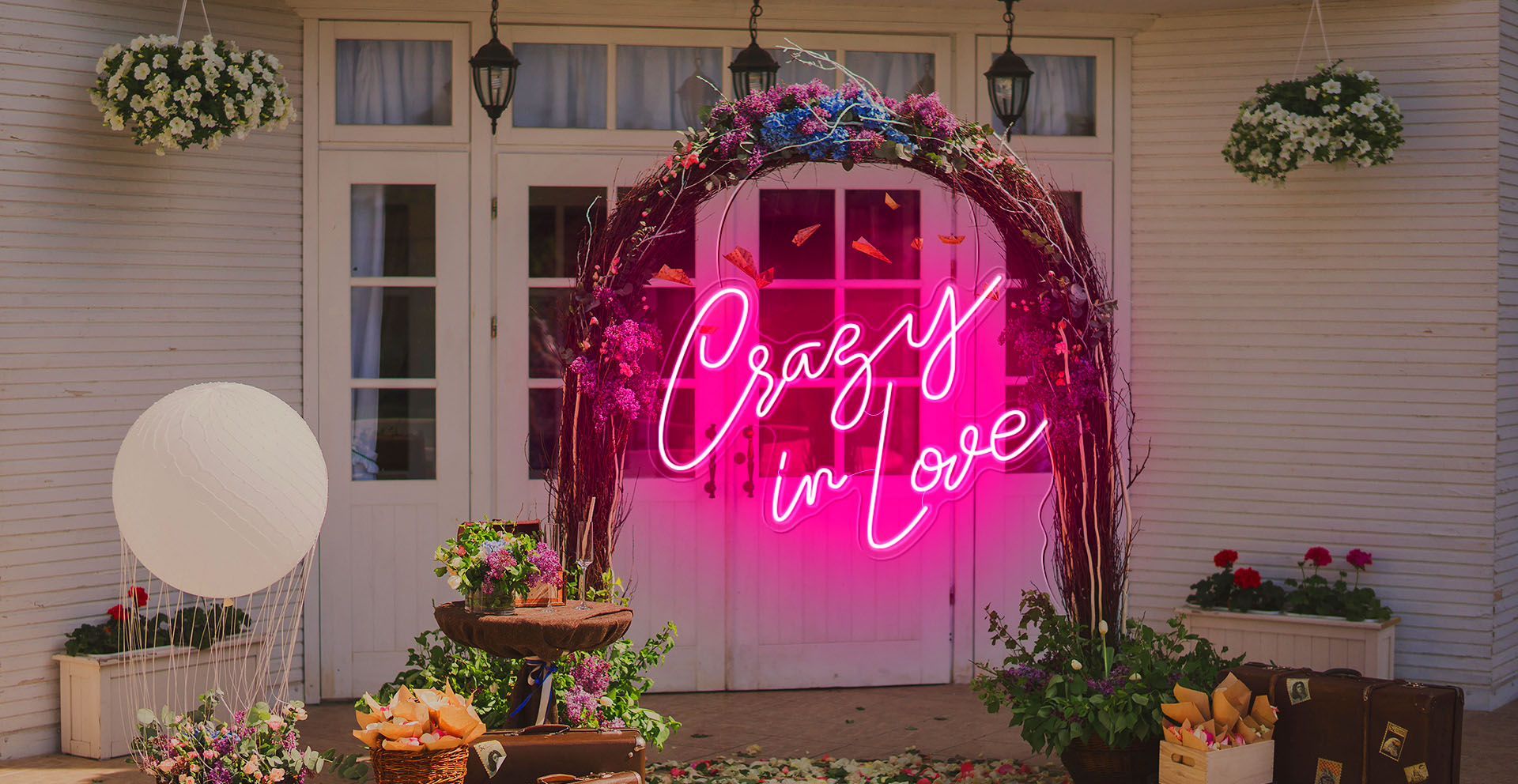 Crazy in love wedding sign
