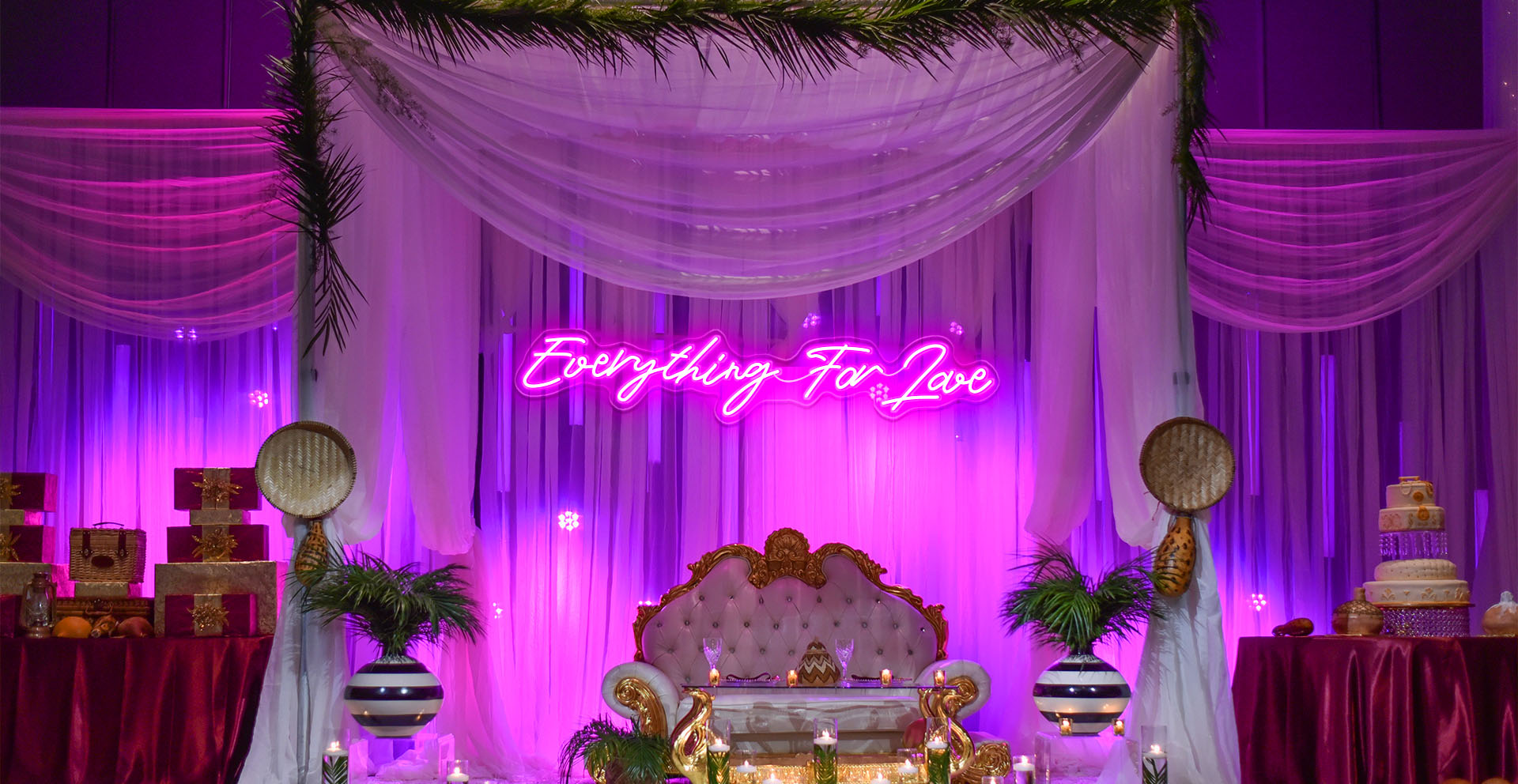 Everything for Love neon sign