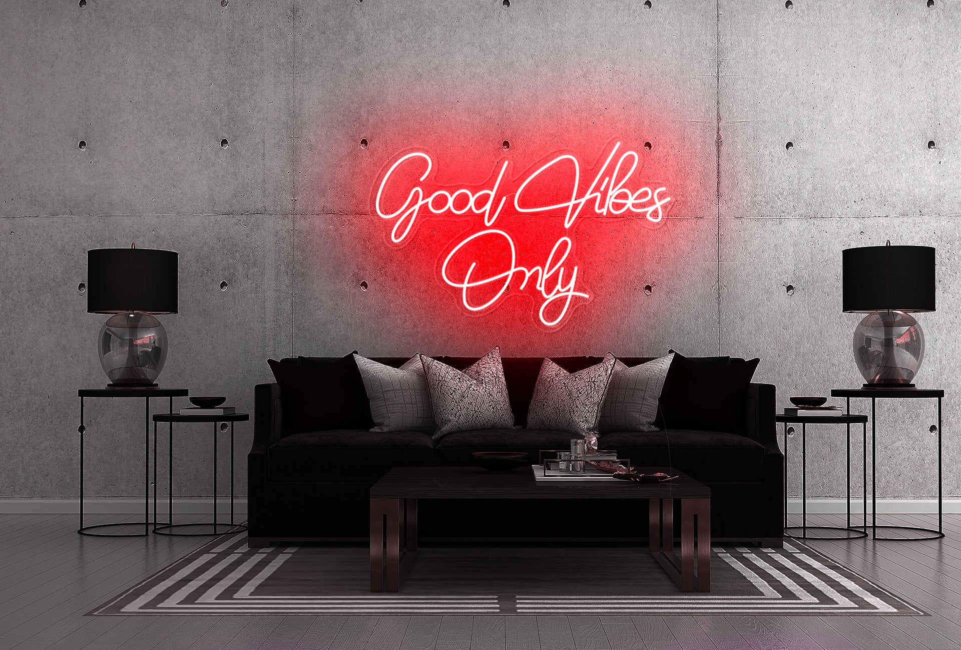 Good Vibes Only Neon Sign