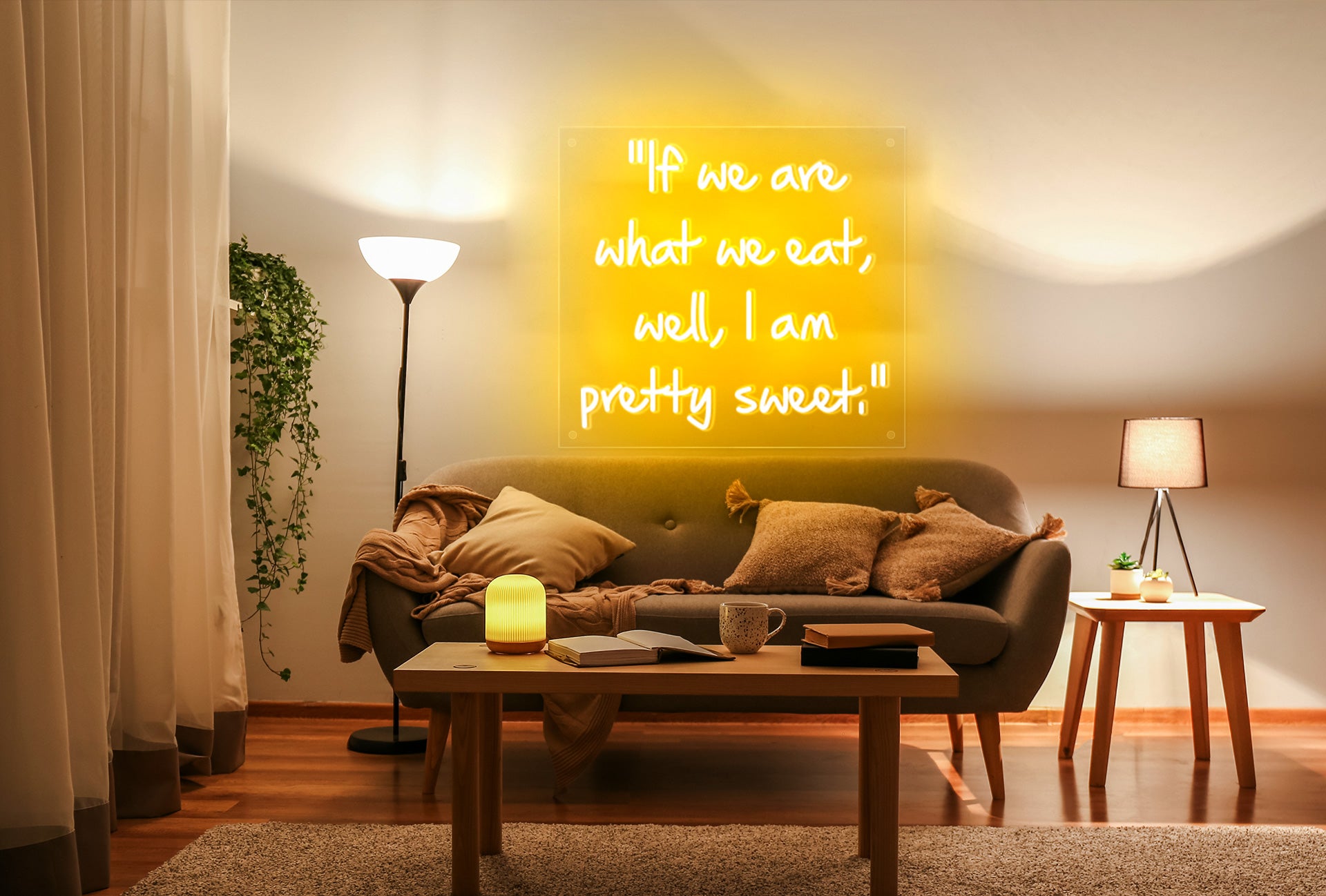 If we are what we ert ,well, i am pretty sweet neon