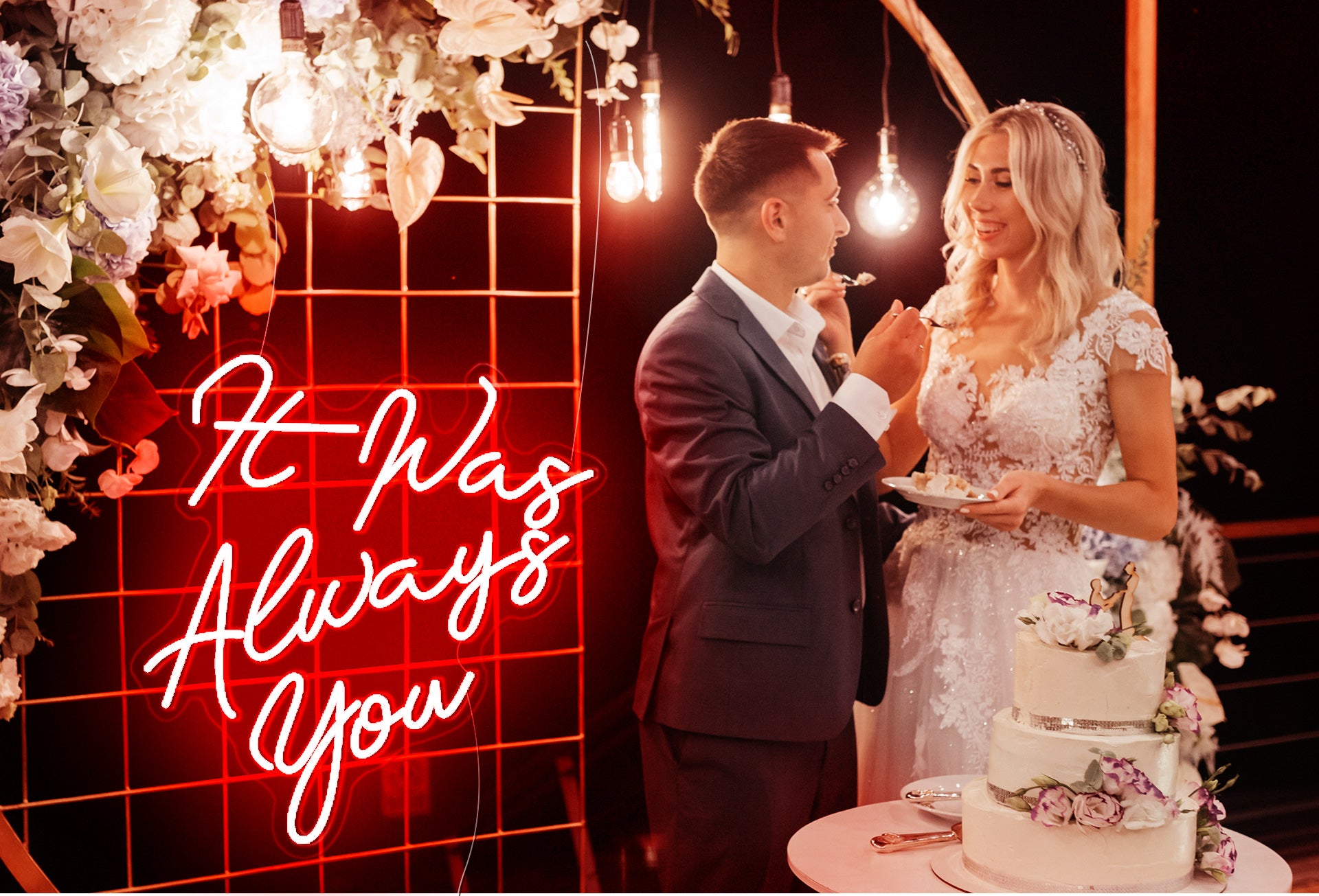 It was always you wedding sign