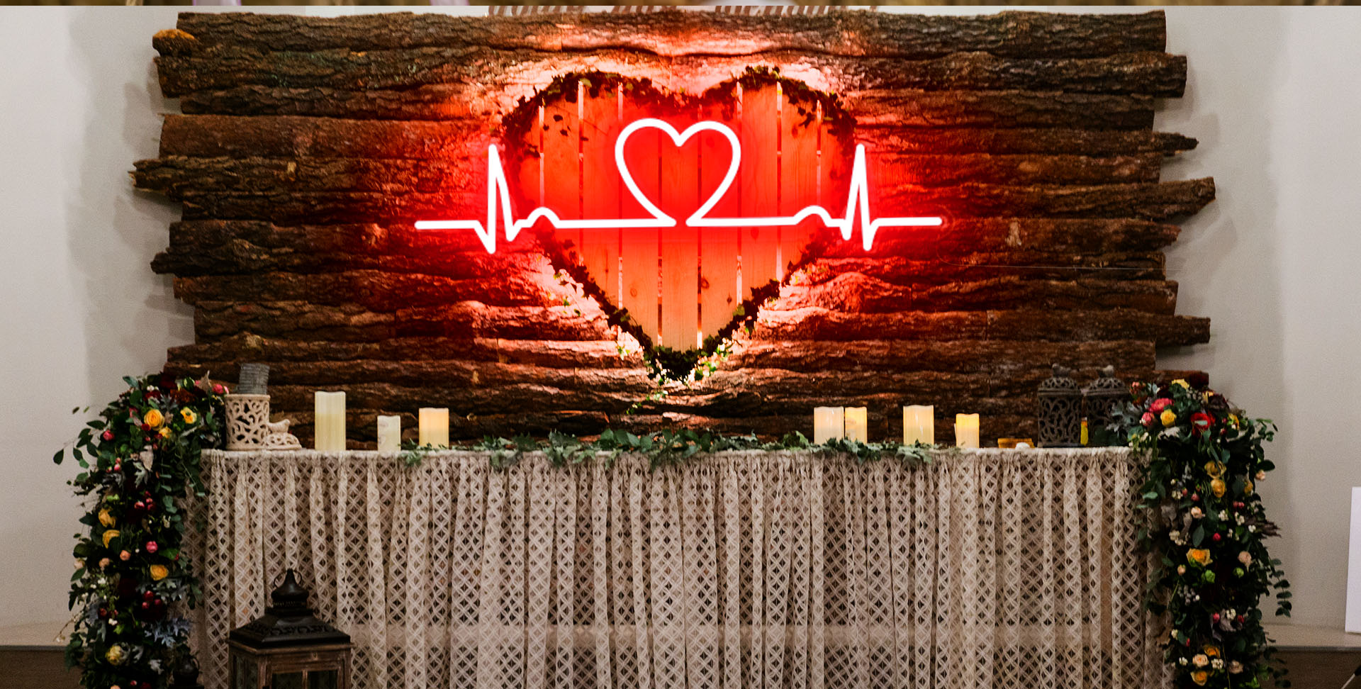 Love&heart led neon light