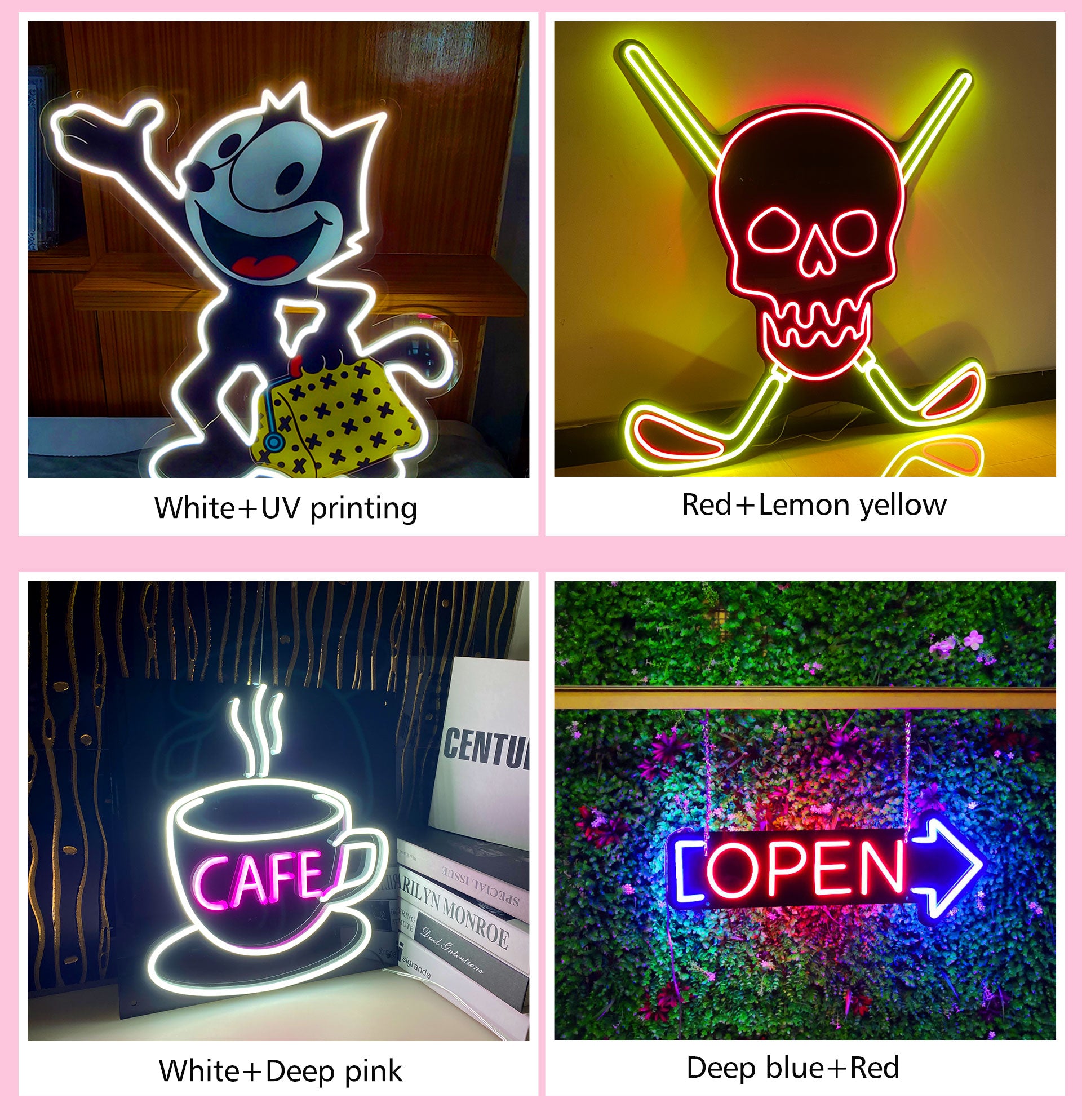 neon signs