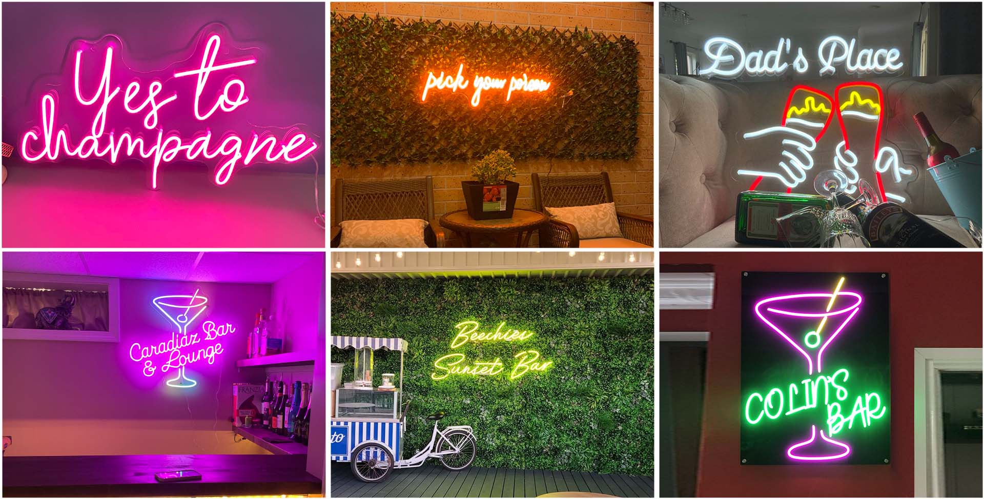 beer/bar neon sign