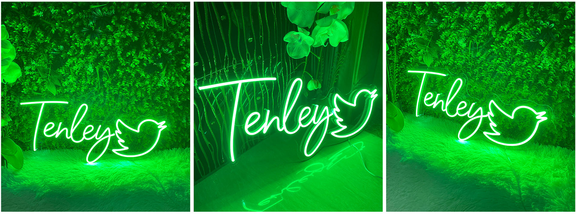 custom name neon sign