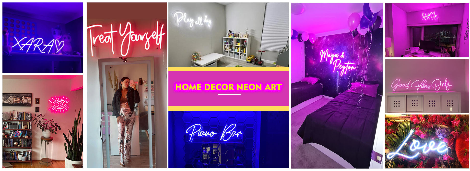 Home decor neon sign