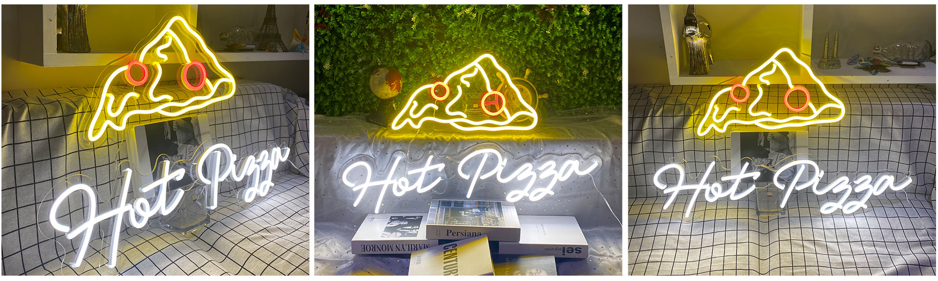 Hot pizza  neon sign -NeonPartys