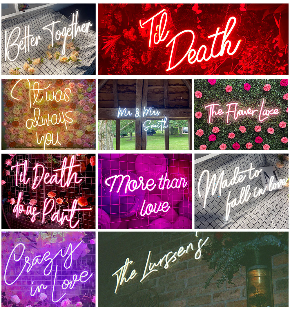 wedding sign