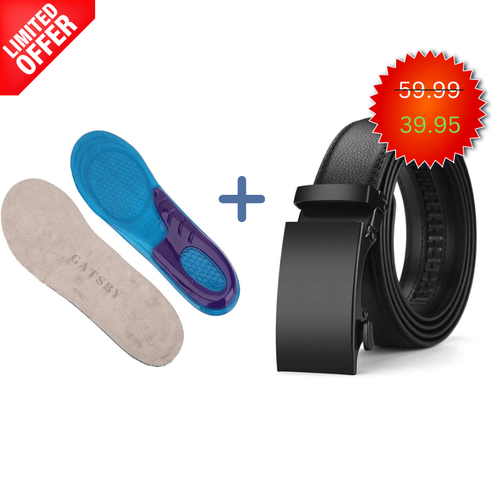 Gel Insole + Belt Bundle