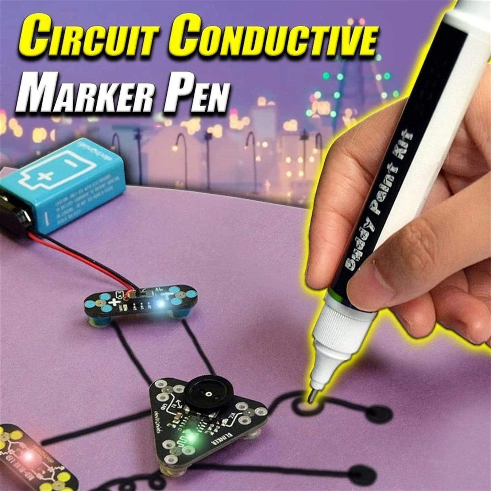 Electronic Circuit Conductive Drawing Pen