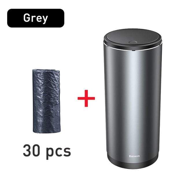 Alloy Car Trash Bin (90 Bags)