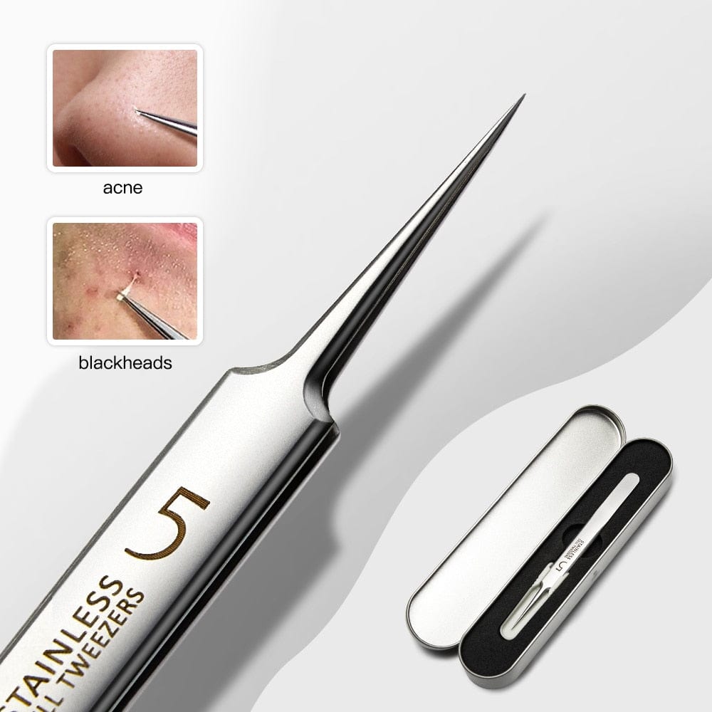 Ultra-fine No.5 Blackhead Removal Tweezers