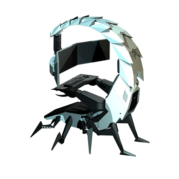 Zero Gravity Ergonomic Scorpion Super Gaming Cockpit Chair with 1-3 Monitors Support