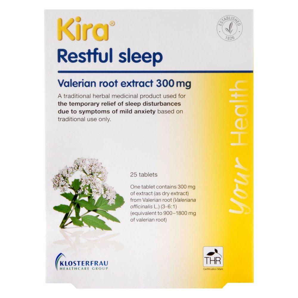 Restful Sleep Valerian Root Extract 300 Mg 25 Tablets