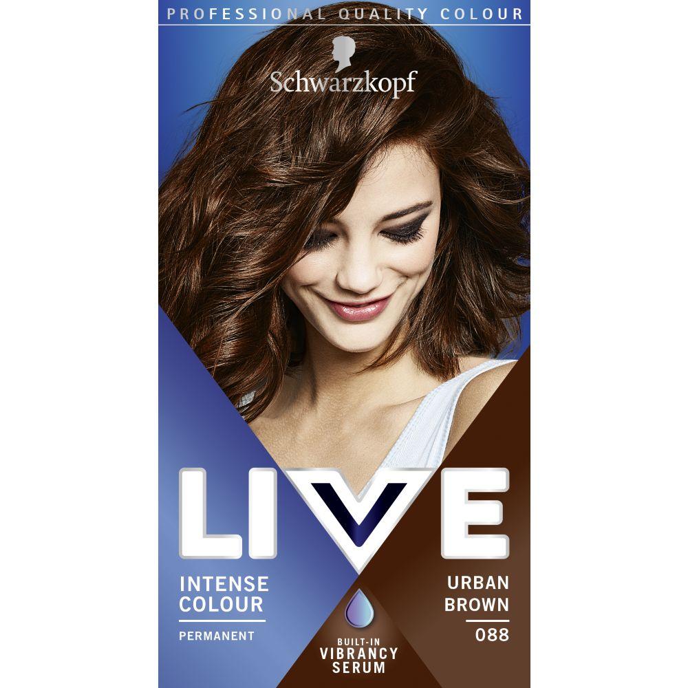 Live Urban Brown 088 Permanent Hair Dye