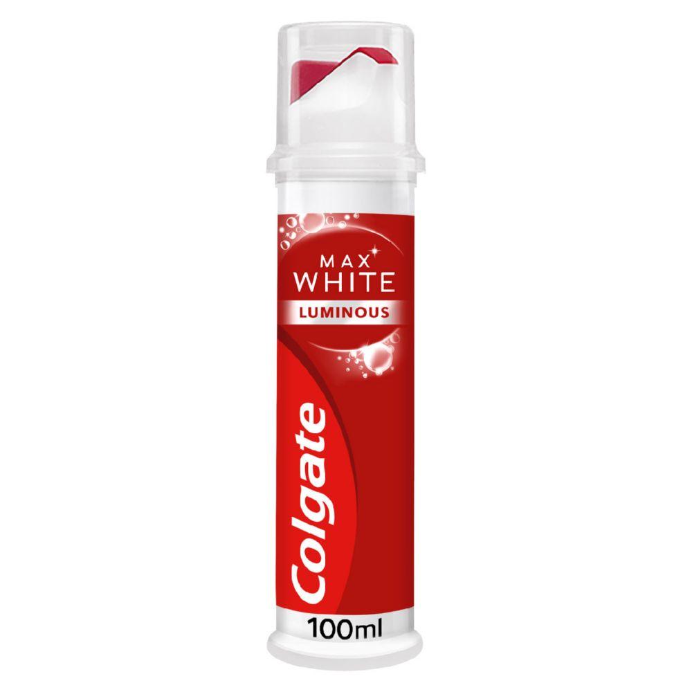 Max White Luminous Whitening Toothpaste Pump 100Ml