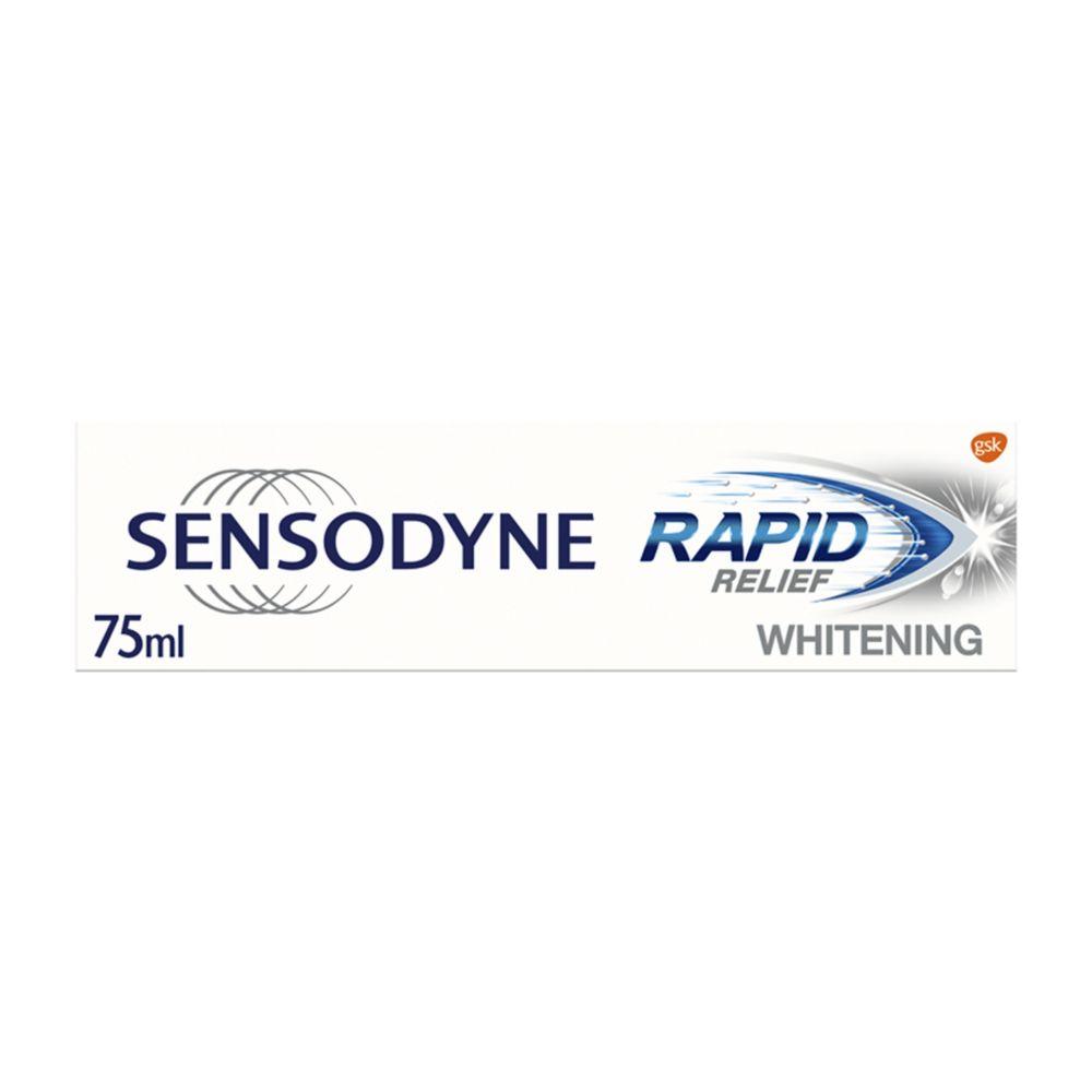 Sensitive Toothpaste Rapid Relief Whitening 75Ml