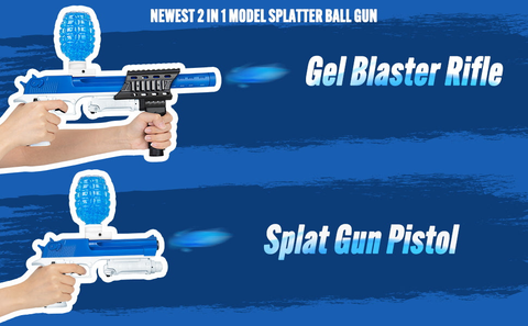 Ferventoys™ 2-in-1-Splatter-Ball-Pistole