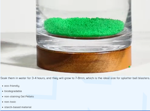 Are gel blaster balls safe