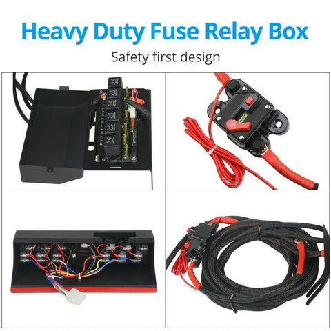 heavy duty fuse relay box
