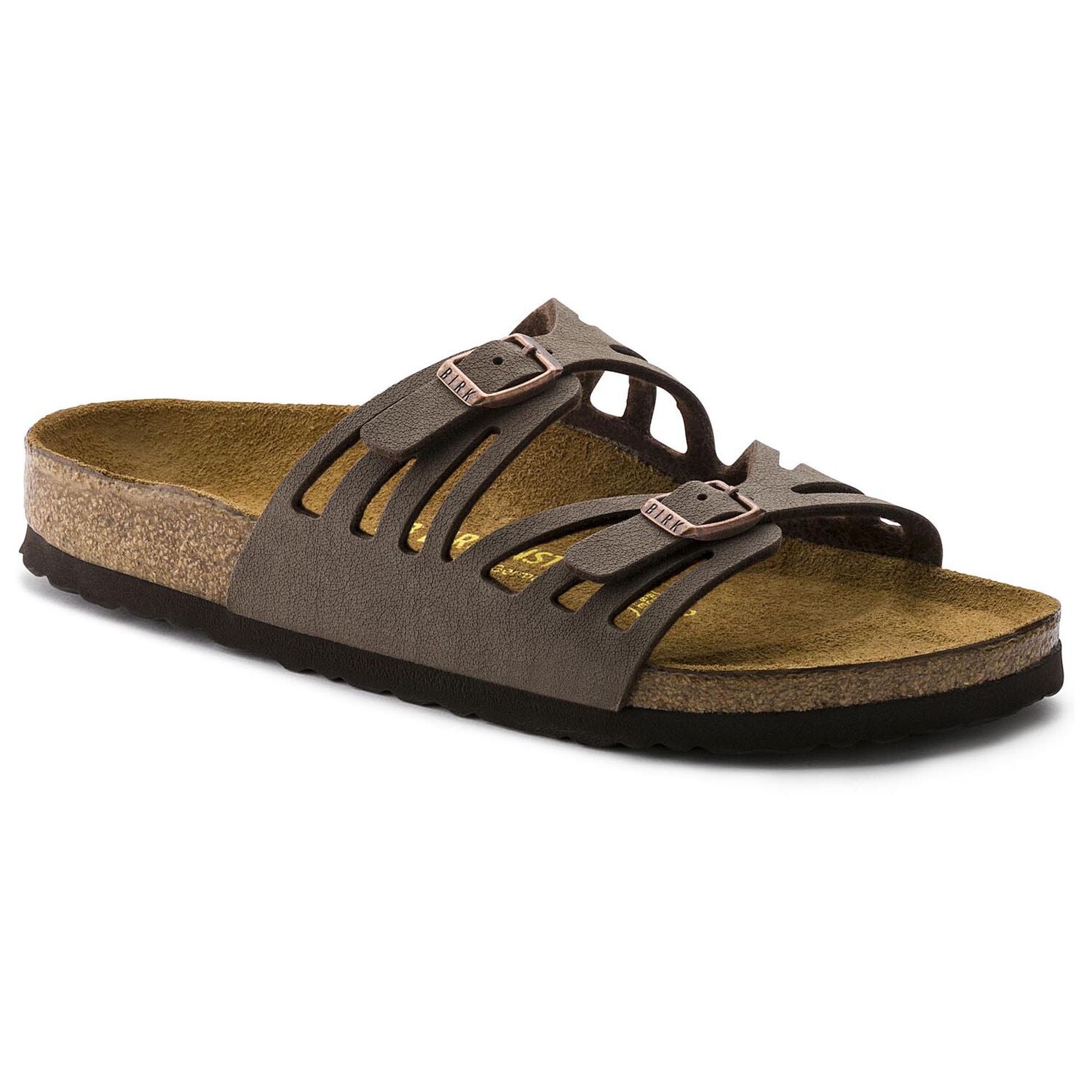 BIRKENSTOCK GRANADA BIRKO-FLOR NUBUCK MOCHA 1000605