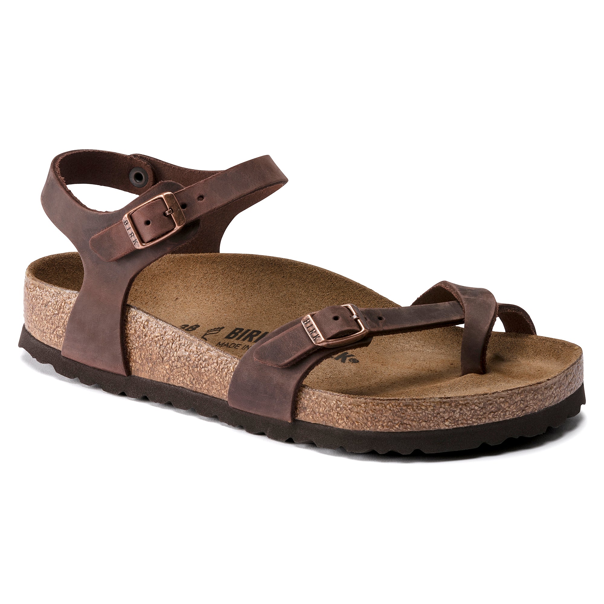 BIRKENSTOCK TAORMINA OILED LEATHER HABANA 1020010