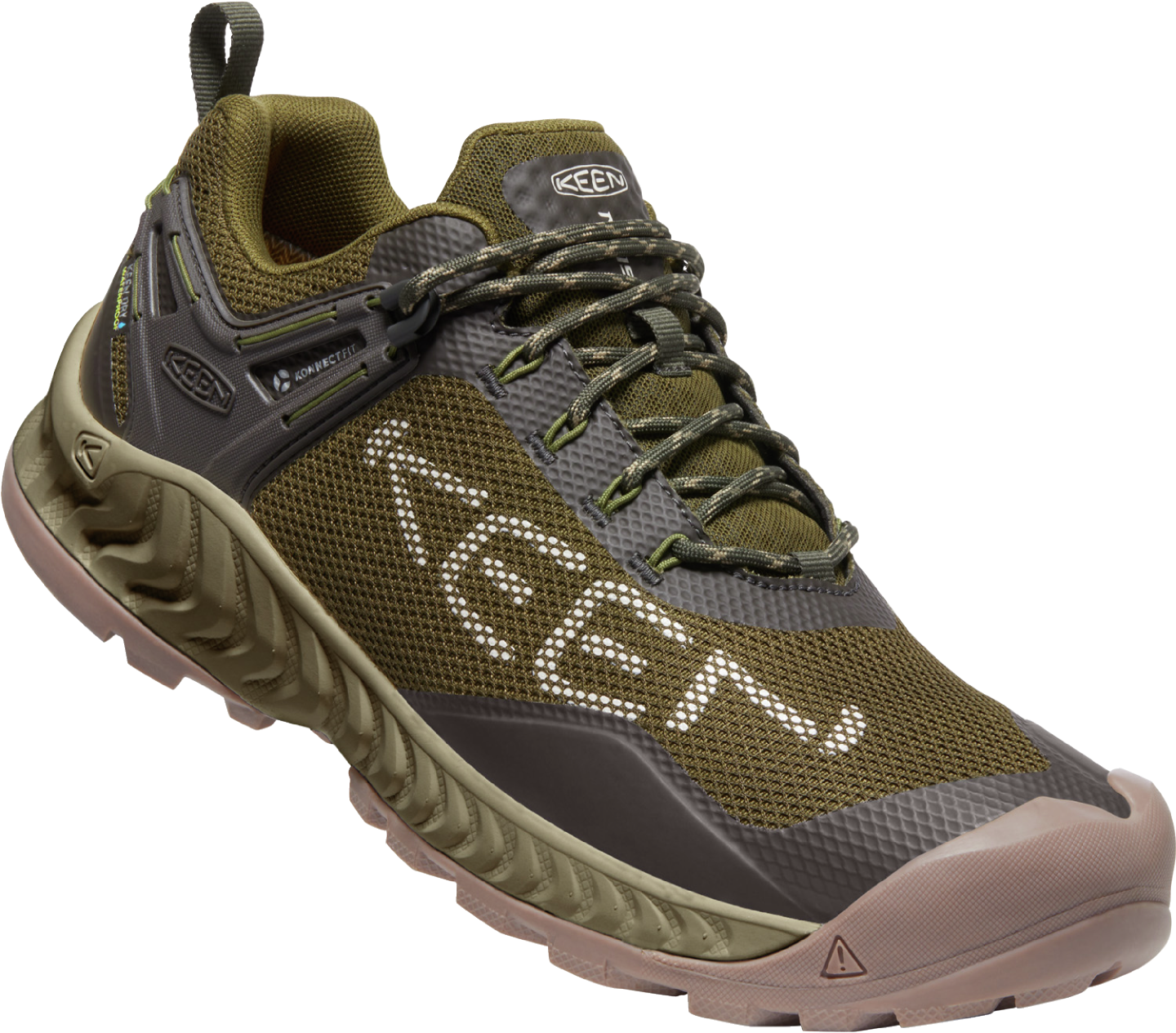 KEEN OUTDOOR NXIS EVO WATERPROOF DARK OLIVE/BLACK OLIVE 1025909