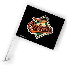 Baltimore Orioles MLB Car Flag