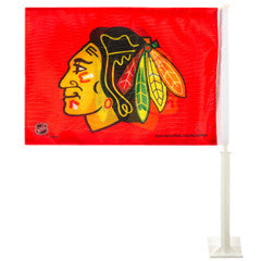 Chicago Blackhawks Car Flag