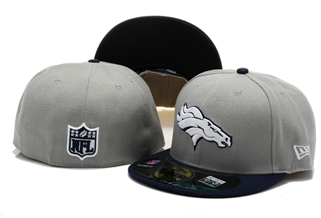 Denver Broncos 59 Fifty Denim Fitted Hat