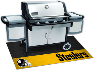 Pittsburgh Steelers Barbeque Grill Mat